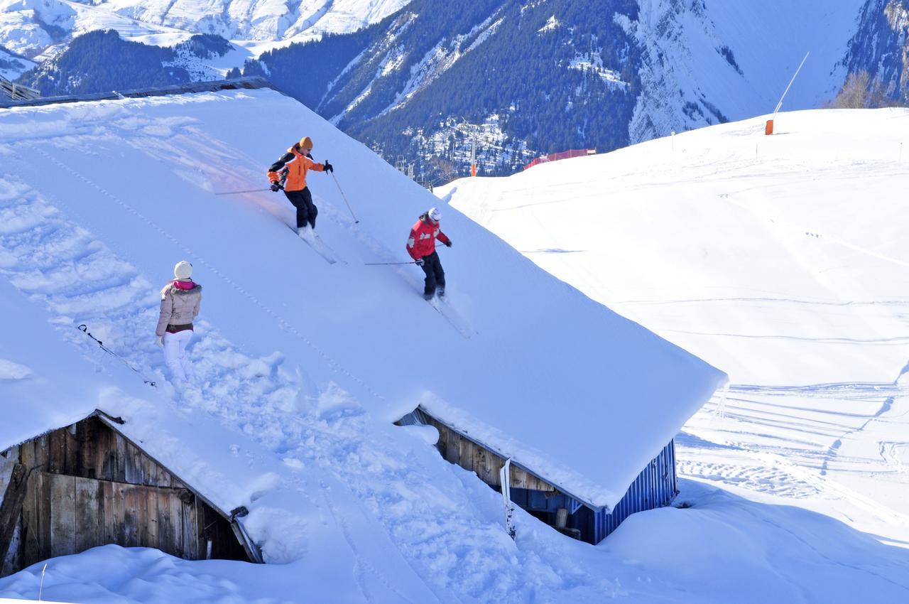 Residence Goelia Le Relais Des Pistes Albiez-le-Vieux Luaran gambar
